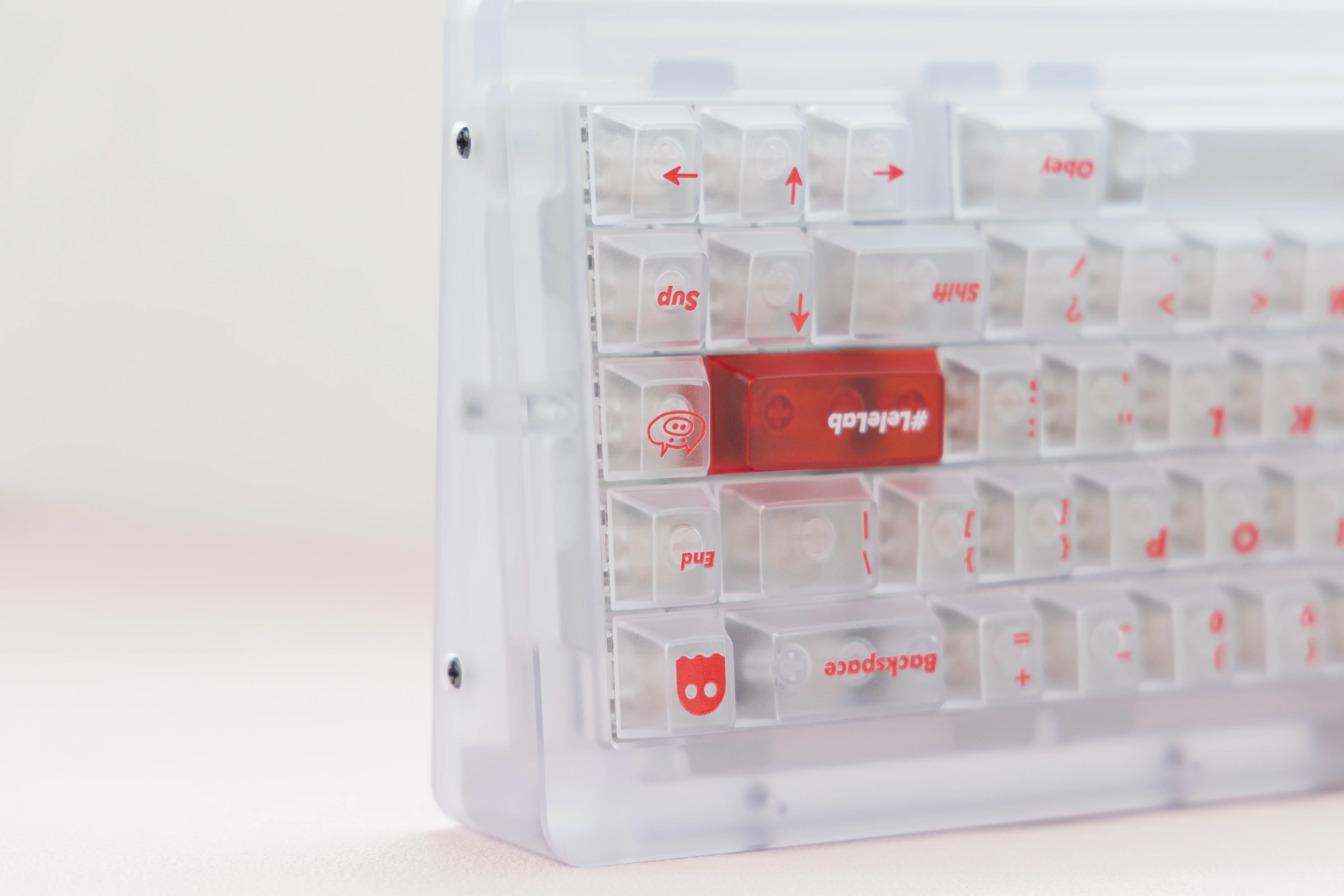 [In Stock] LeleLab Supsup SuperX White Keycap Set - Image 7