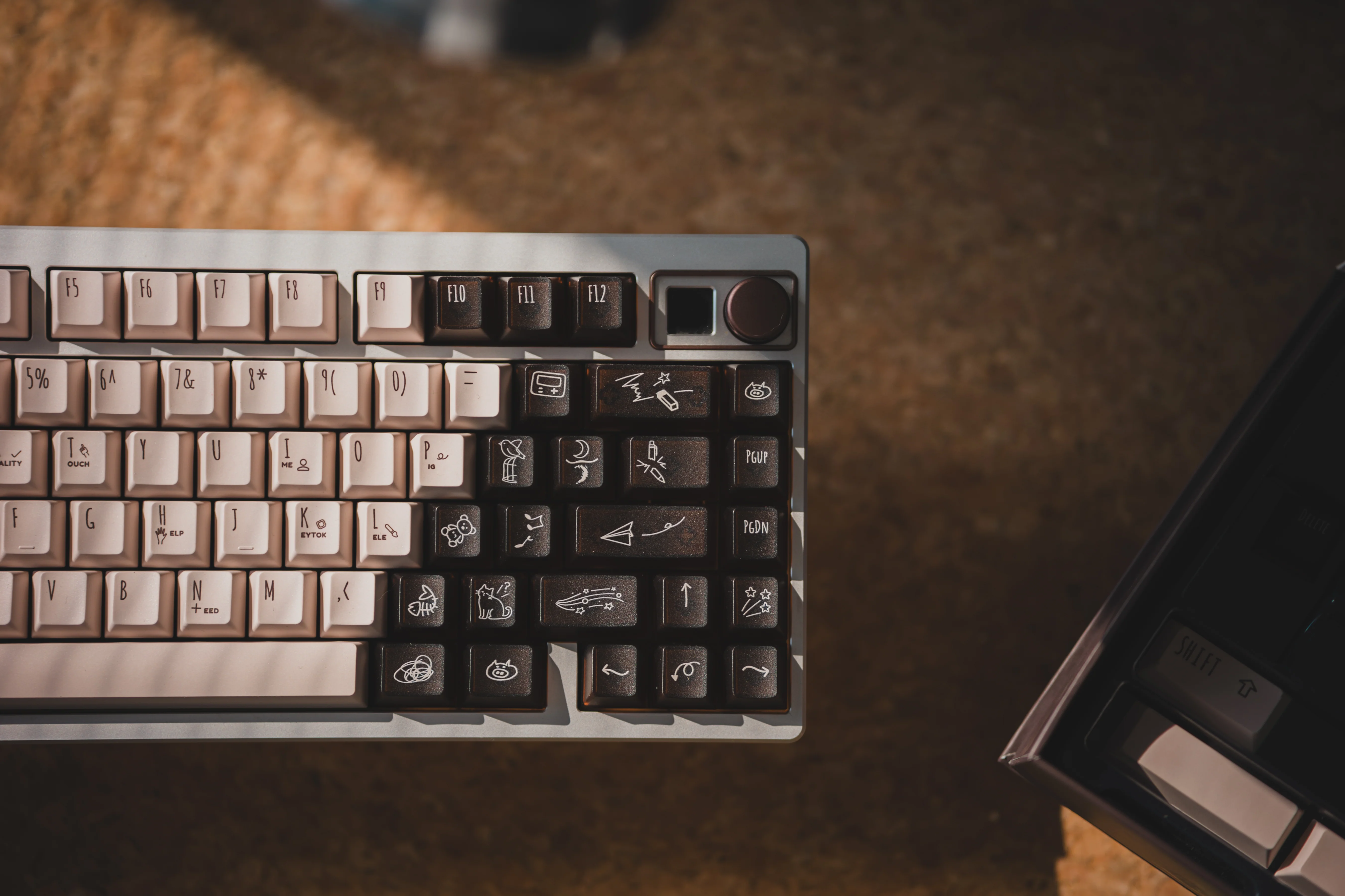 [In Stock] LeleLab x KeyTok Good Night,Cocoa Keycaps Set - Image 13