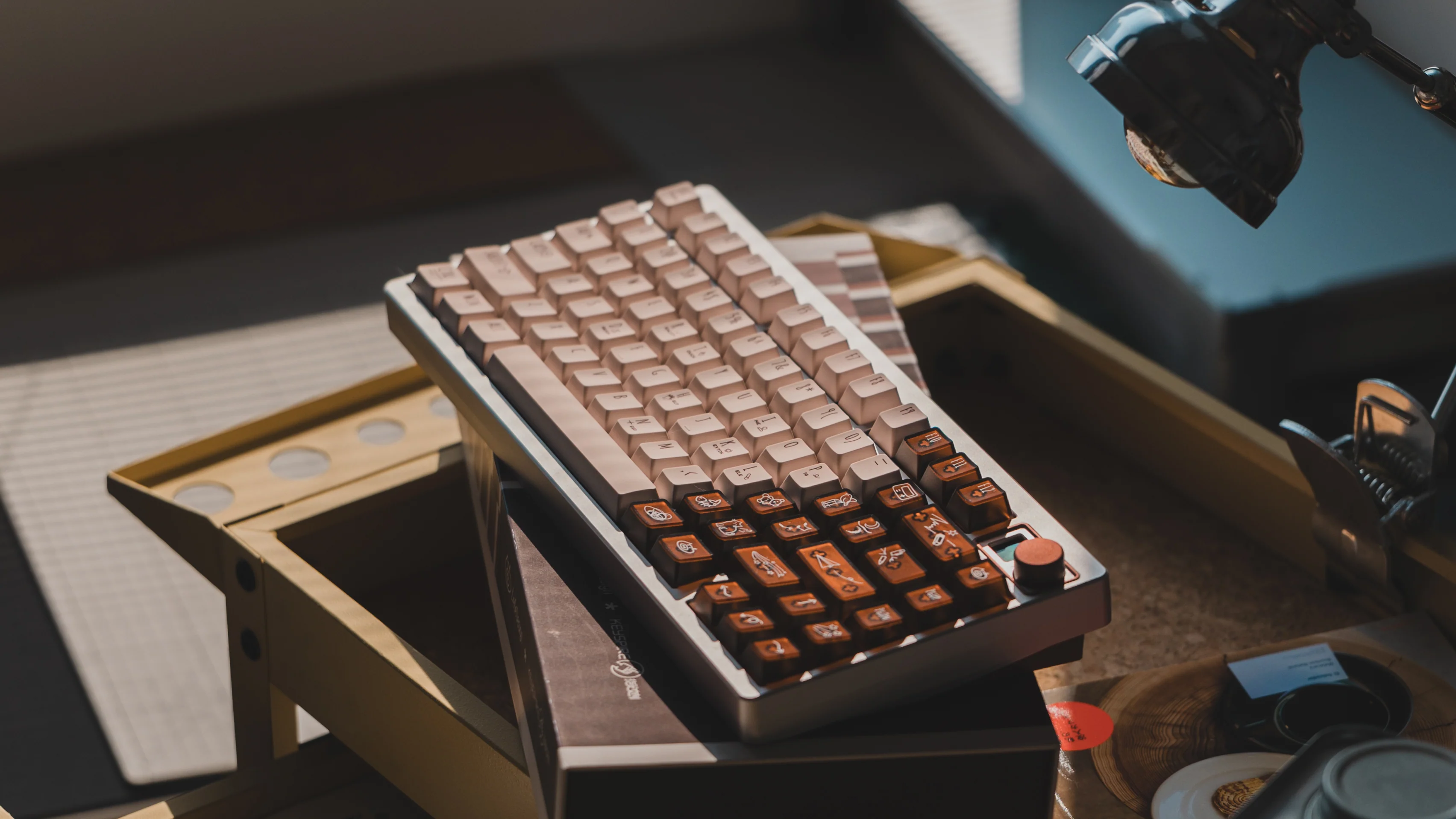 [In Stock] LeleLab x KeyTok Good Night,Cocoa Keycaps Set - Image 15
