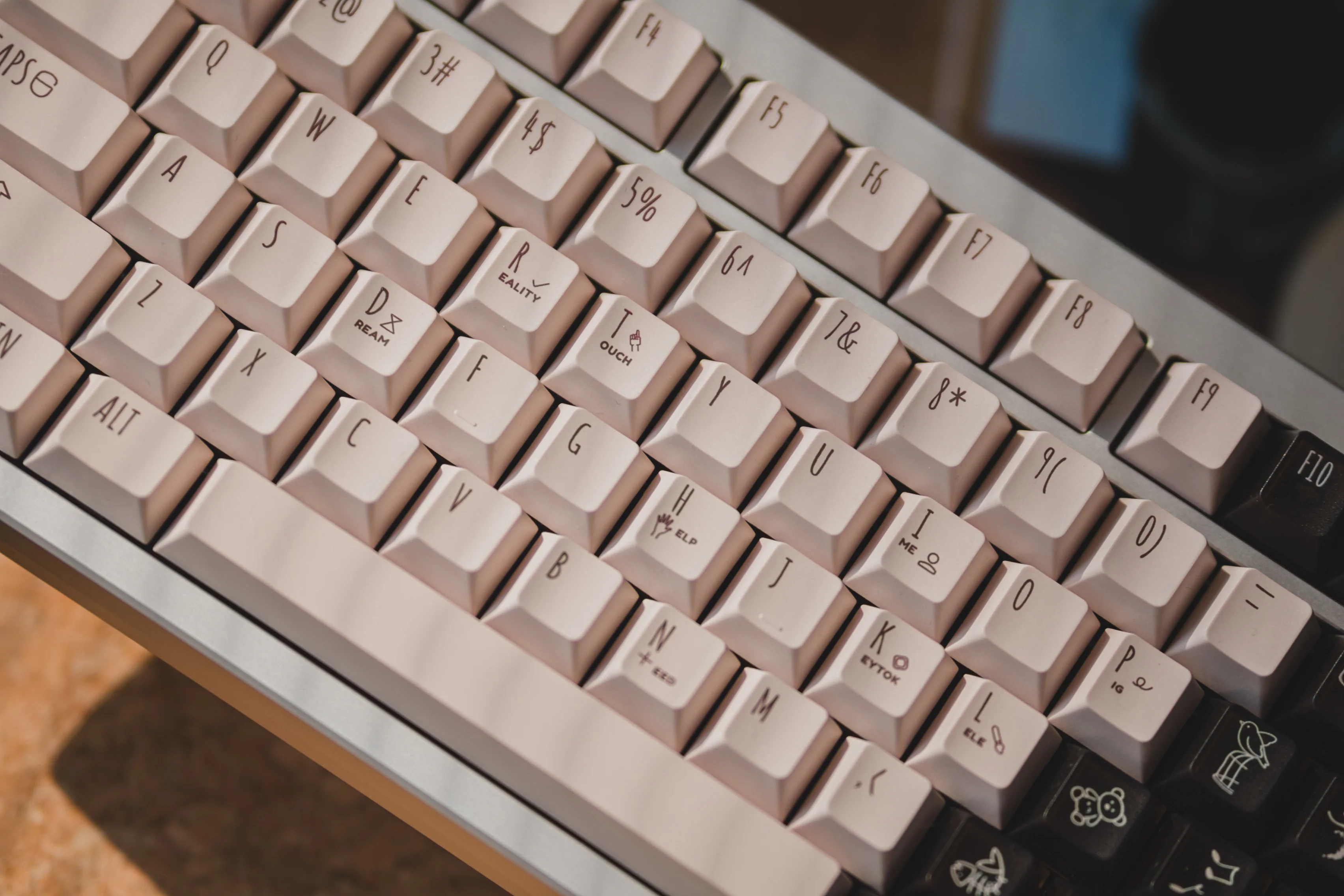 [In Stock] LeleLab x KeyTok Good Night,Cocoa Keycaps Set - Image 6