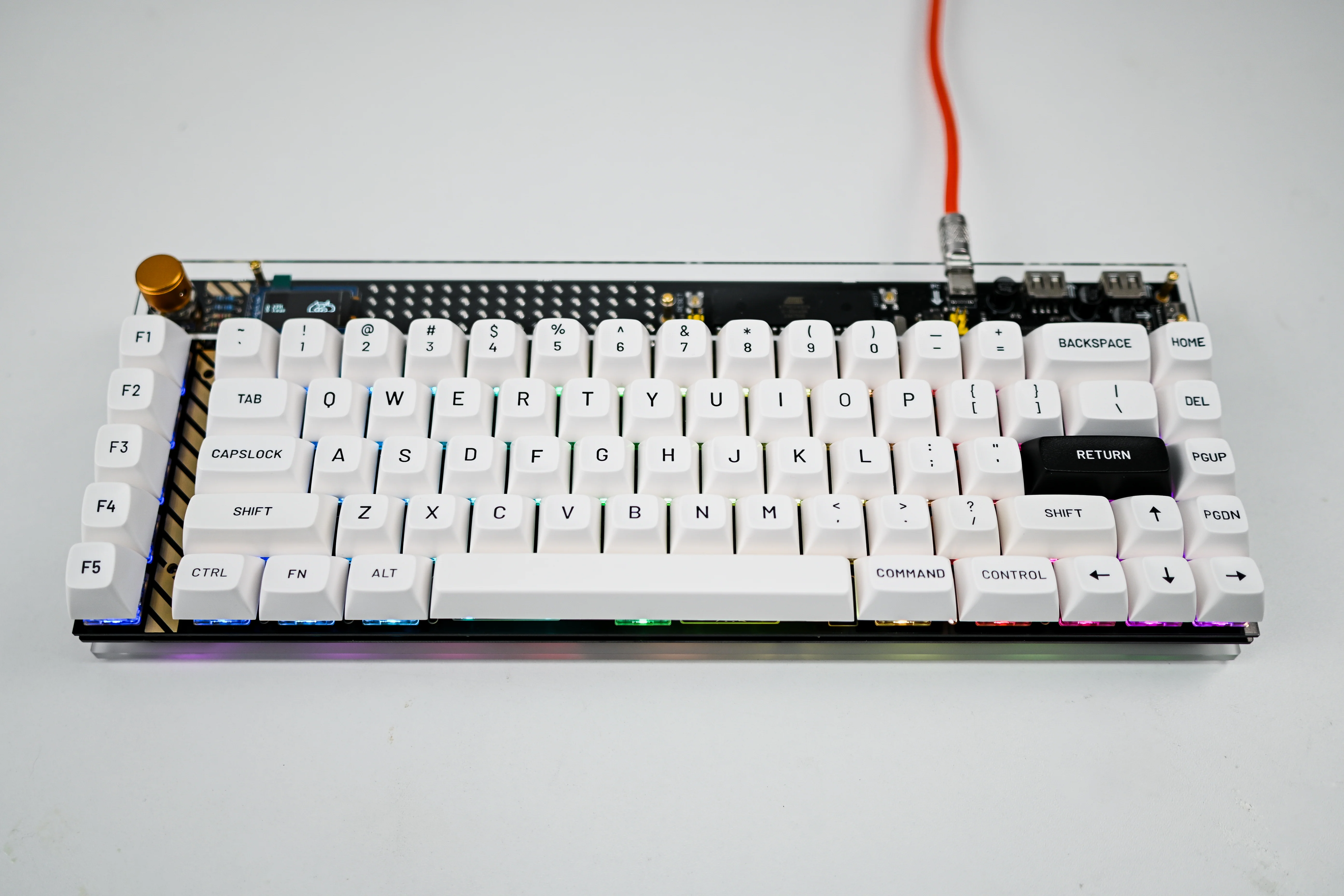 [In Stock] Lelelab Y2K 76 x MT3 Black on White PreBuilt Ready-to-use Keyboard - Image 6