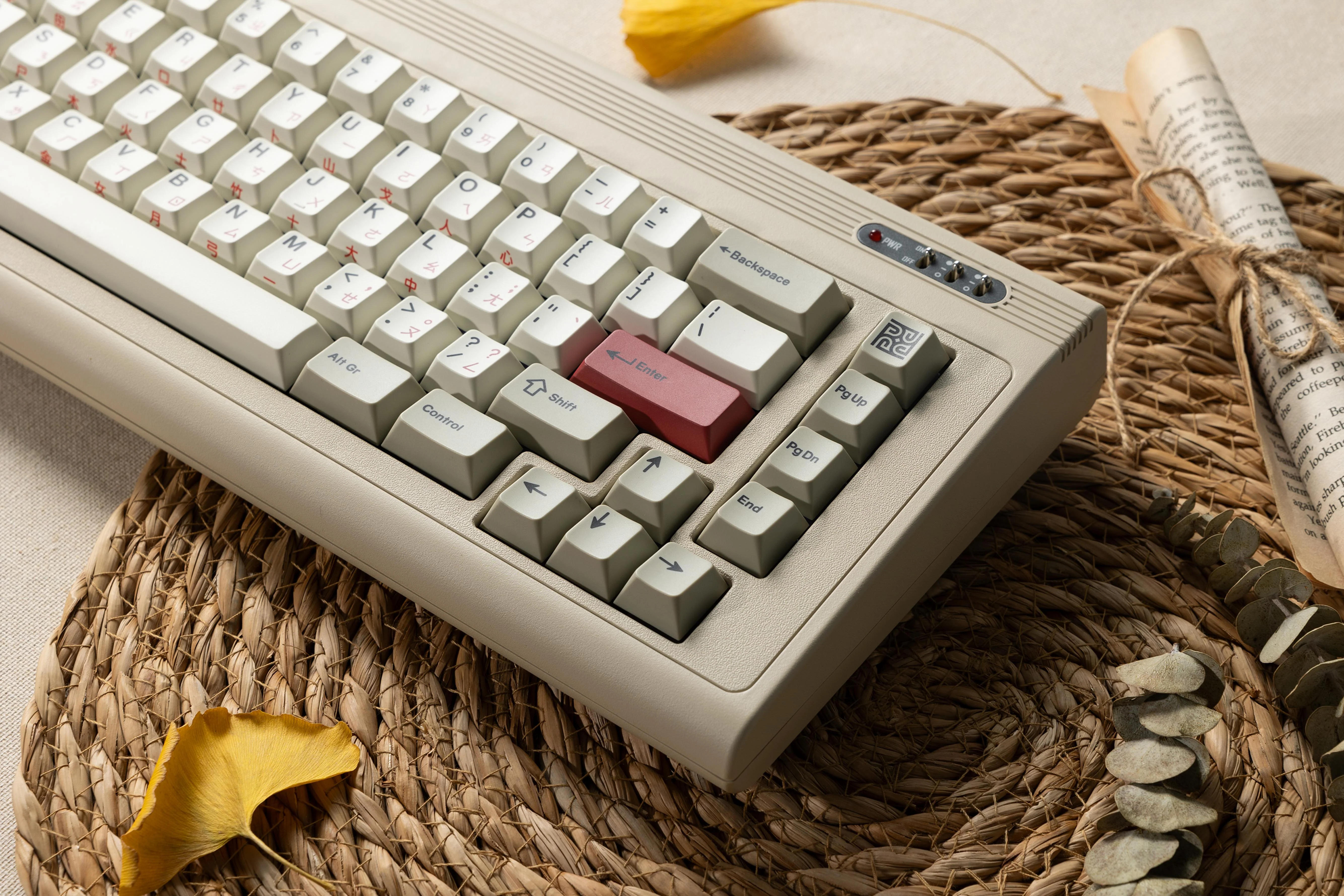 [In Stock] PK x BIOI Command 65 R2 Vintage Custom Mechanical Keyboard Kit - Image 17