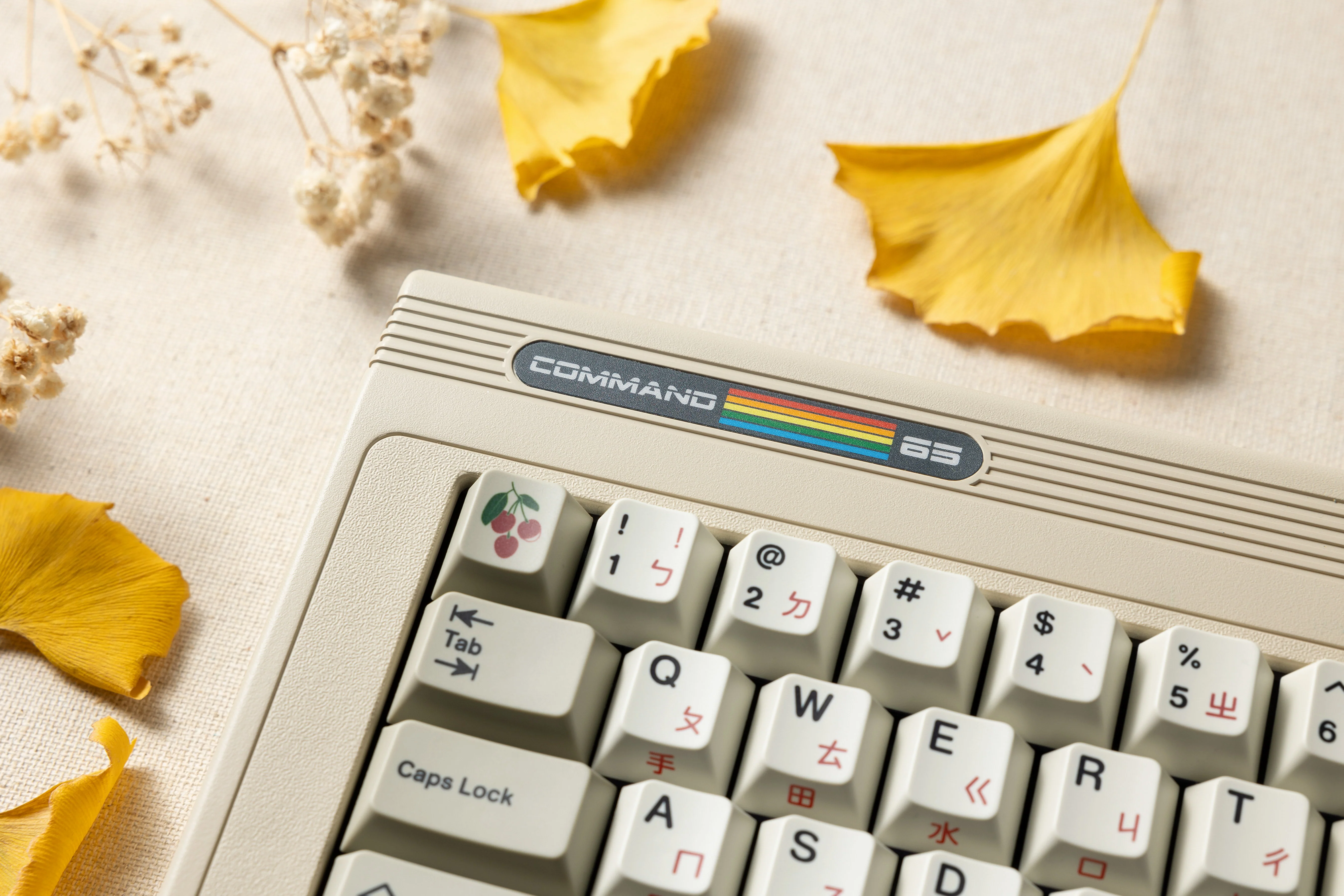 [In Stock] PK x BIOI Command 65 R2 Vintage Custom Mechanical Keyboard Kit - Image 19