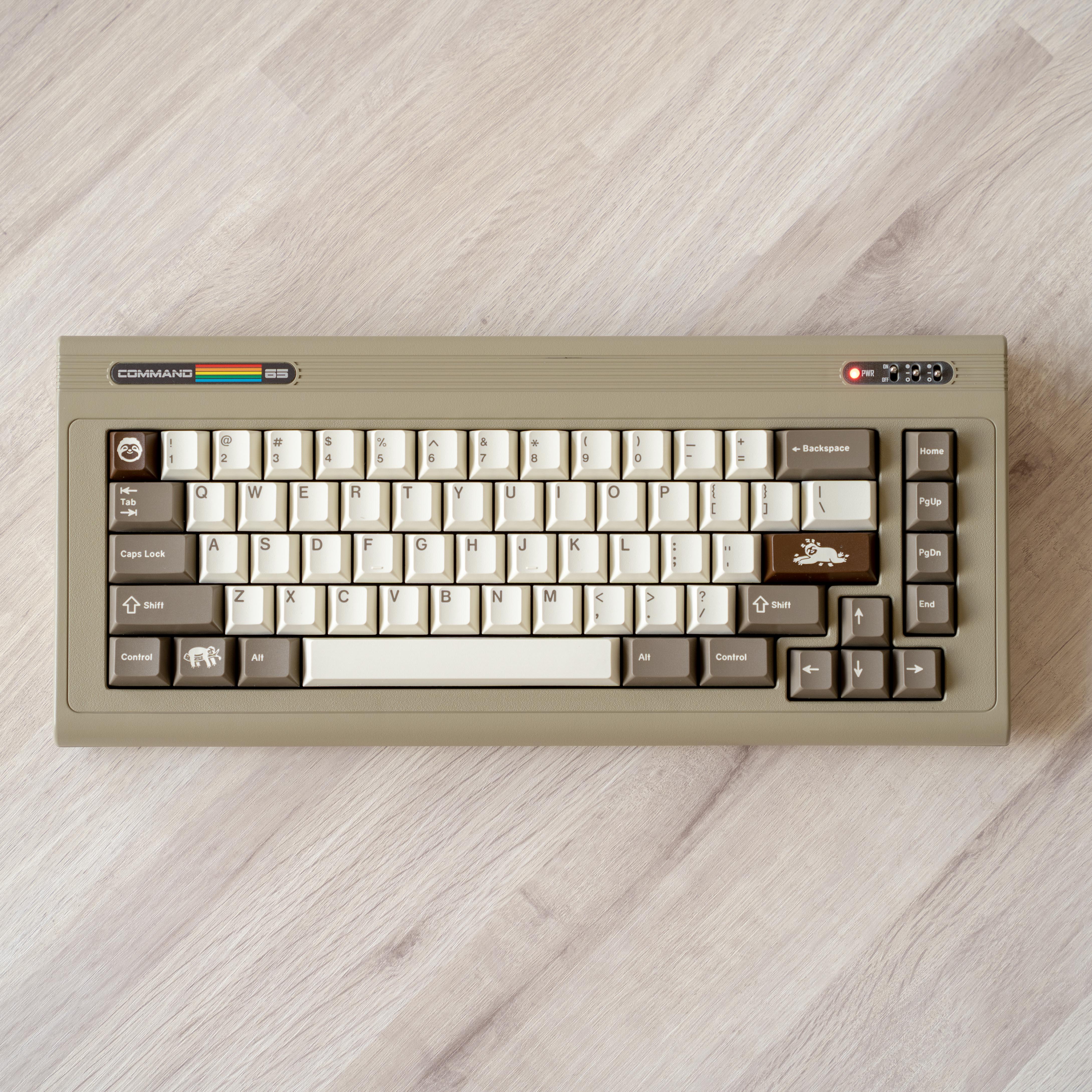 [In Stock] PK x BIOI Command 65 R2 Vintage Custom Mechanical Keyboard Kit - Image 43