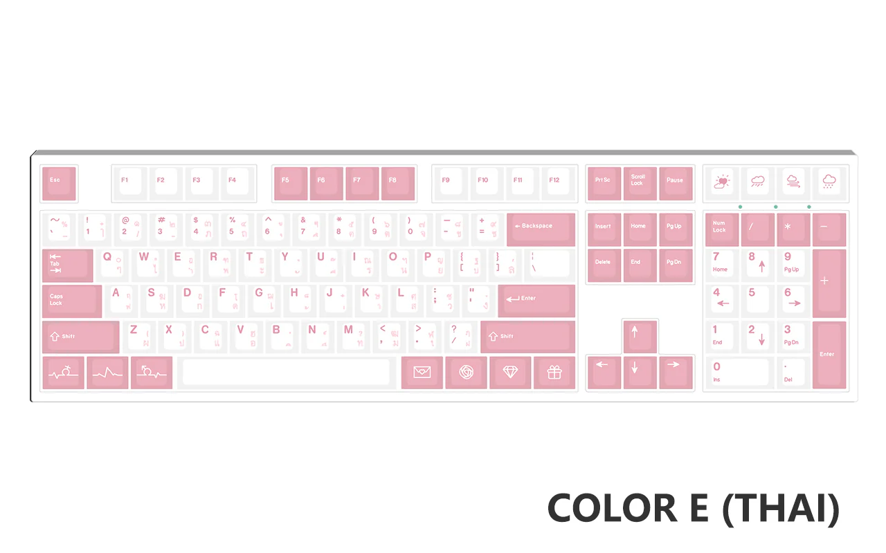 [Made to Order] Keyreative UV DRAWING ABS Keyset - Multilingual - Image 112
