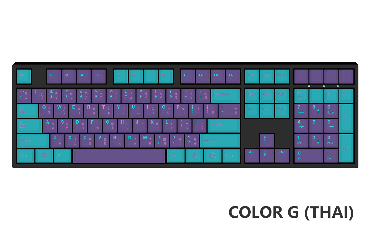 [Made to Order] Keyreative UV DRAWING ABS Keyset - Multilingual - Image 114