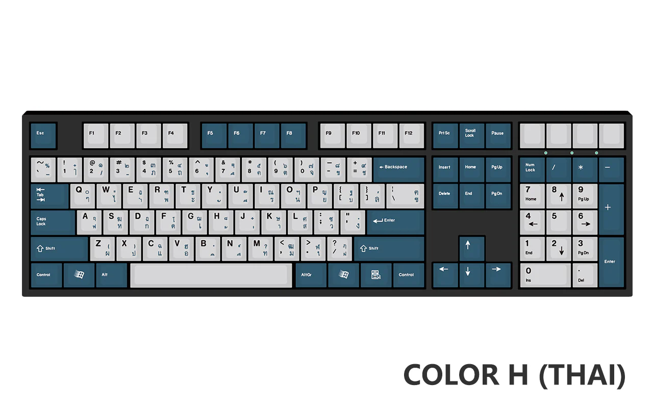 [Made to Order] Keyreative UV DRAWING ABS Keyset - Multilingual - Image 115