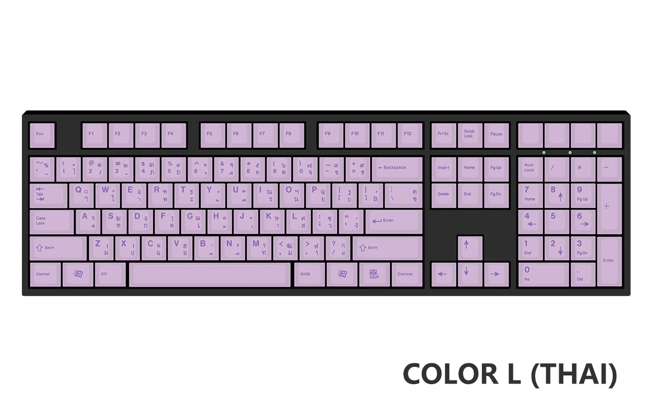 [Made to Order] Keyreative UV DRAWING ABS Keyset - Multilingual - Image 119