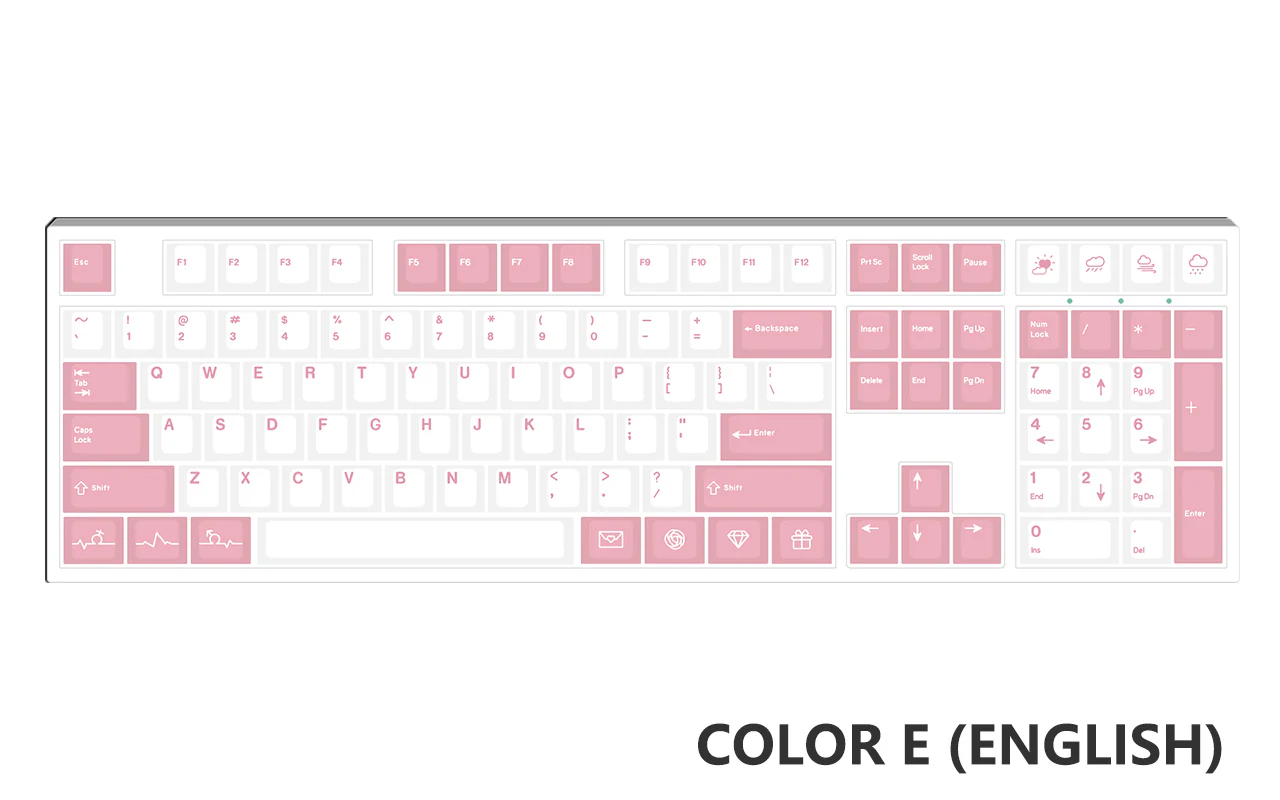 [Made to Order] Keyreative UV DRAWING ABS Keyset - Multilingual - Image 12