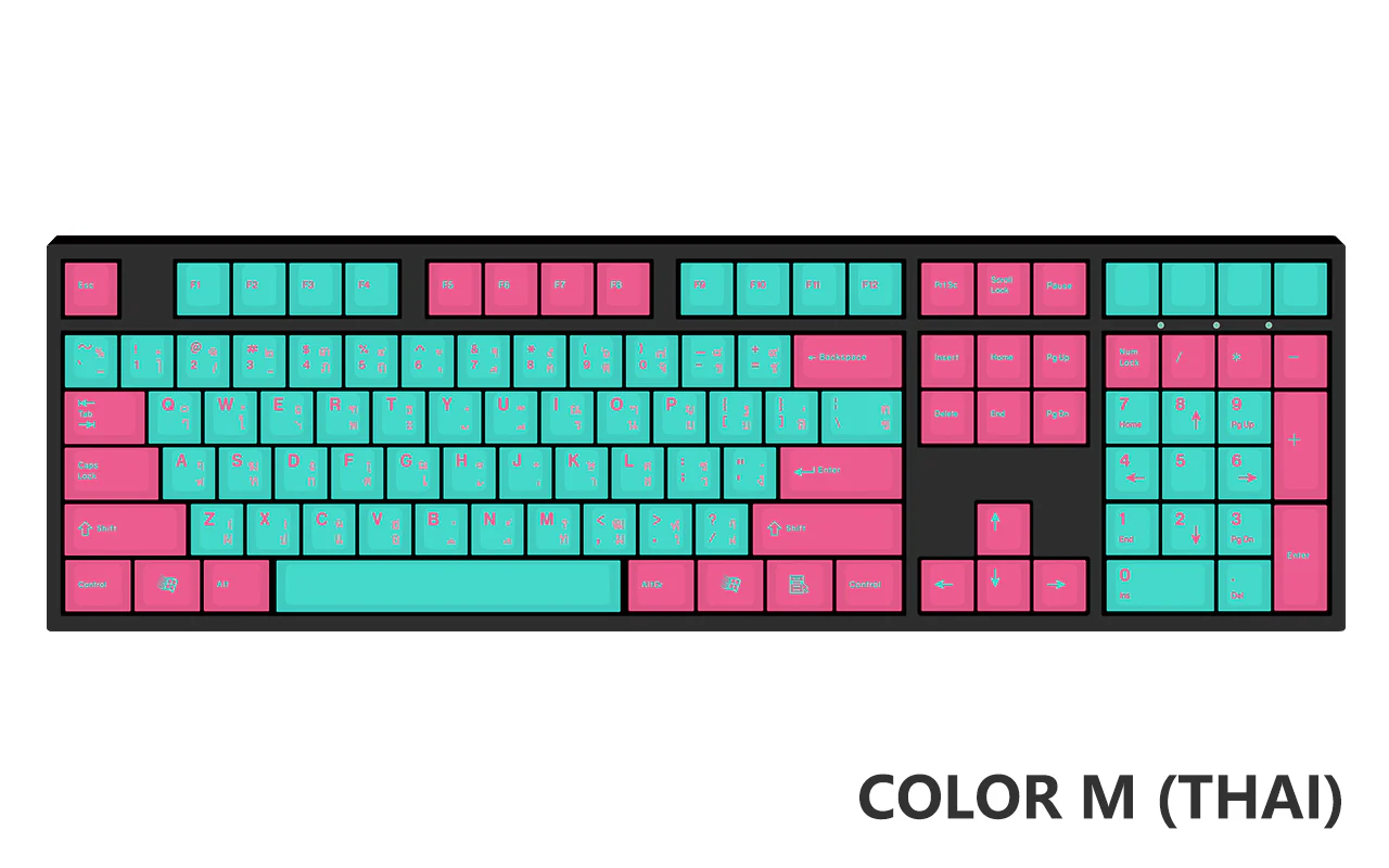 [Made to Order] Keyreative UV DRAWING ABS Keyset - Multilingual - Image 120