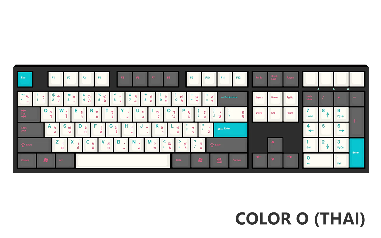 [Made to Order] Keyreative UV DRAWING ABS Keyset - Multilingual - Image 122
