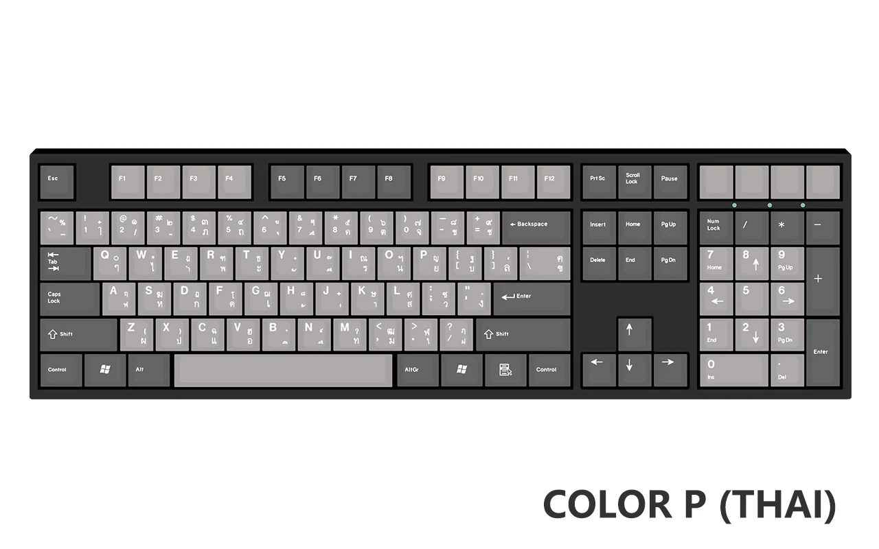 [Made to Order] Keyreative UV DRAWING ABS Keyset - Multilingual - Image 123