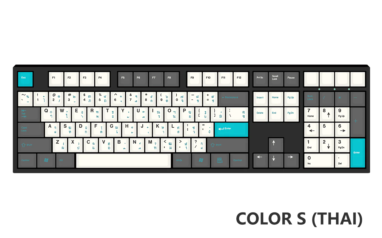 [Made to Order] Keyreative UV DRAWING ABS Keyset - Multilingual - Image 126