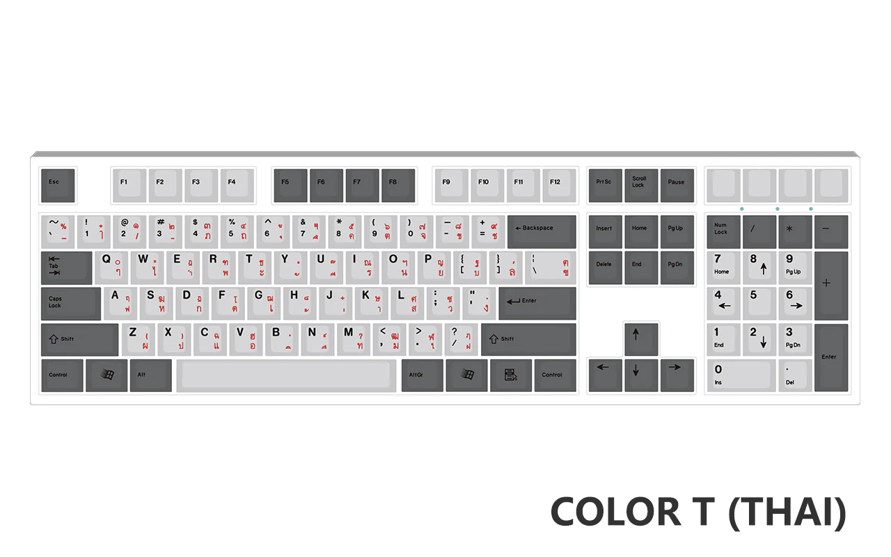 [Made to Order] Keyreative UV DRAWING ABS Keyset - Multilingual - Image 127
