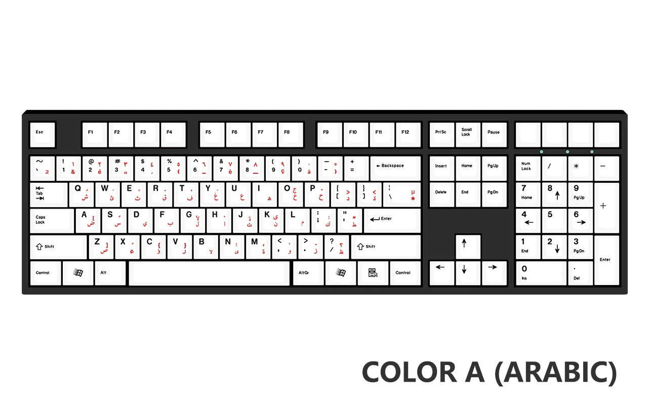 [Made to Order] Keyreative UV DRAWING ABS Keyset - Multilingual - Image 128