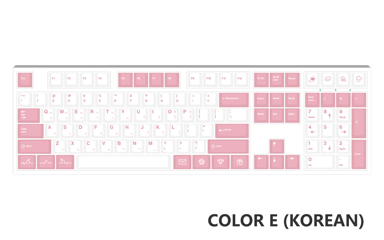 [Made to Order] Keyreative UV DRAWING ABS Keyset - Multilingual - Image 83