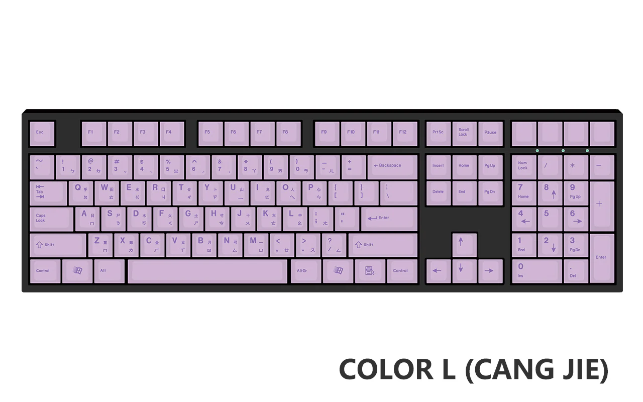 [Made to Order] Keyreative UV DRAWING ABS Keyset - Multilingual - Image 99