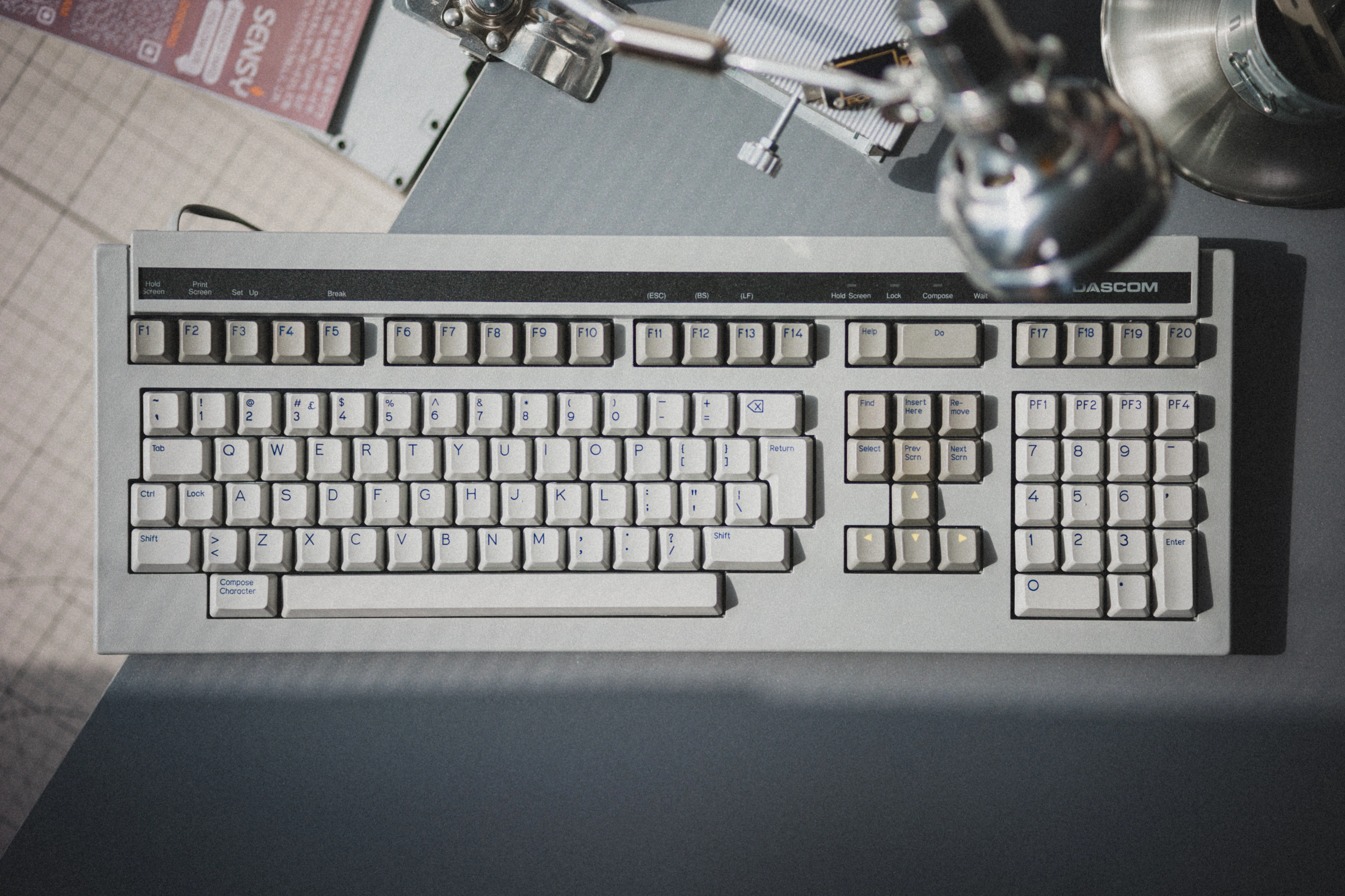 [NIB] DASCOM DAS 320 Terminal Mechanical Keyboard Vintage Black Switch - Image 15