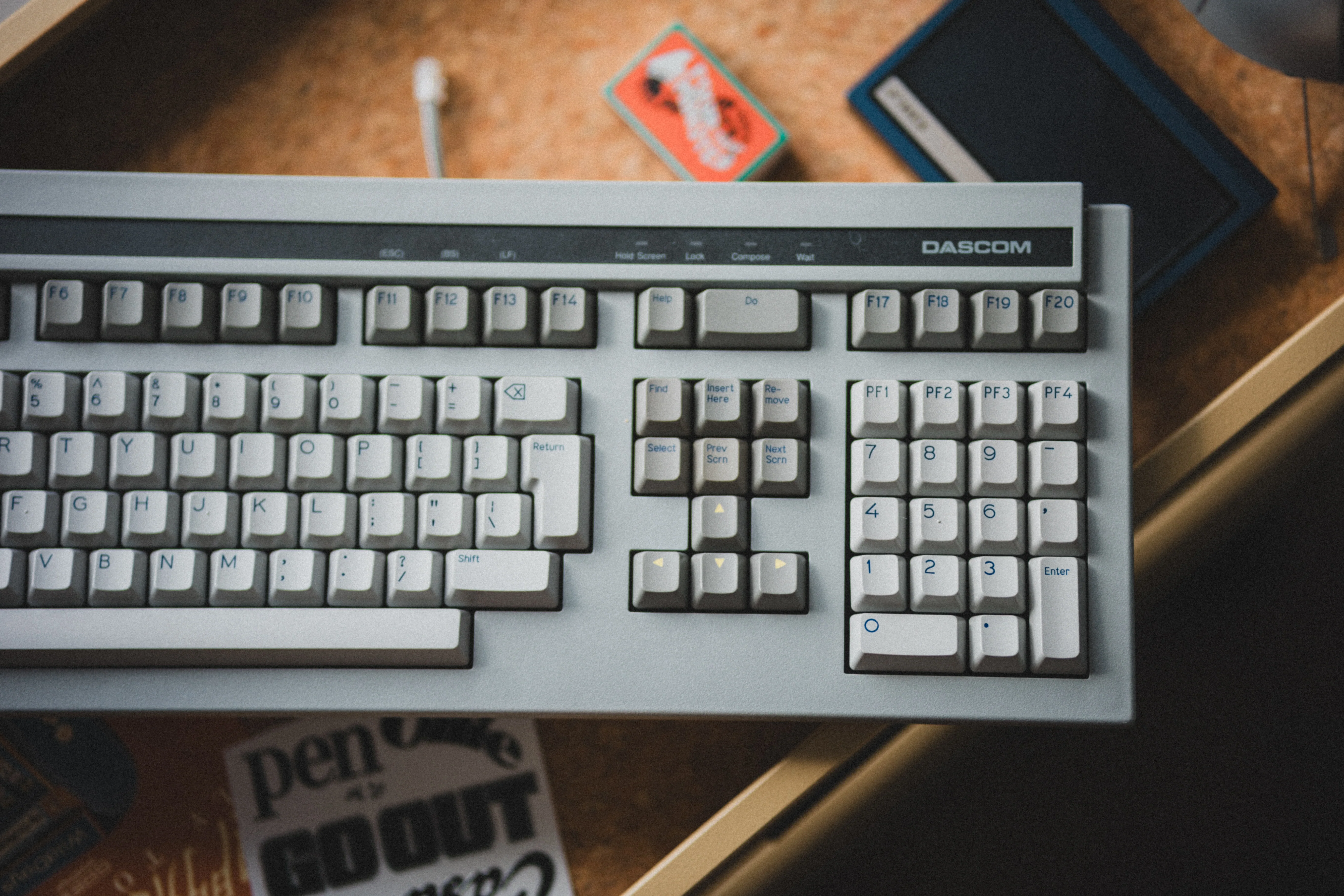 [NIB] DASCOM DAS 320 Terminal Mechanical Keyboard Vintage Black Switch - Image 22
