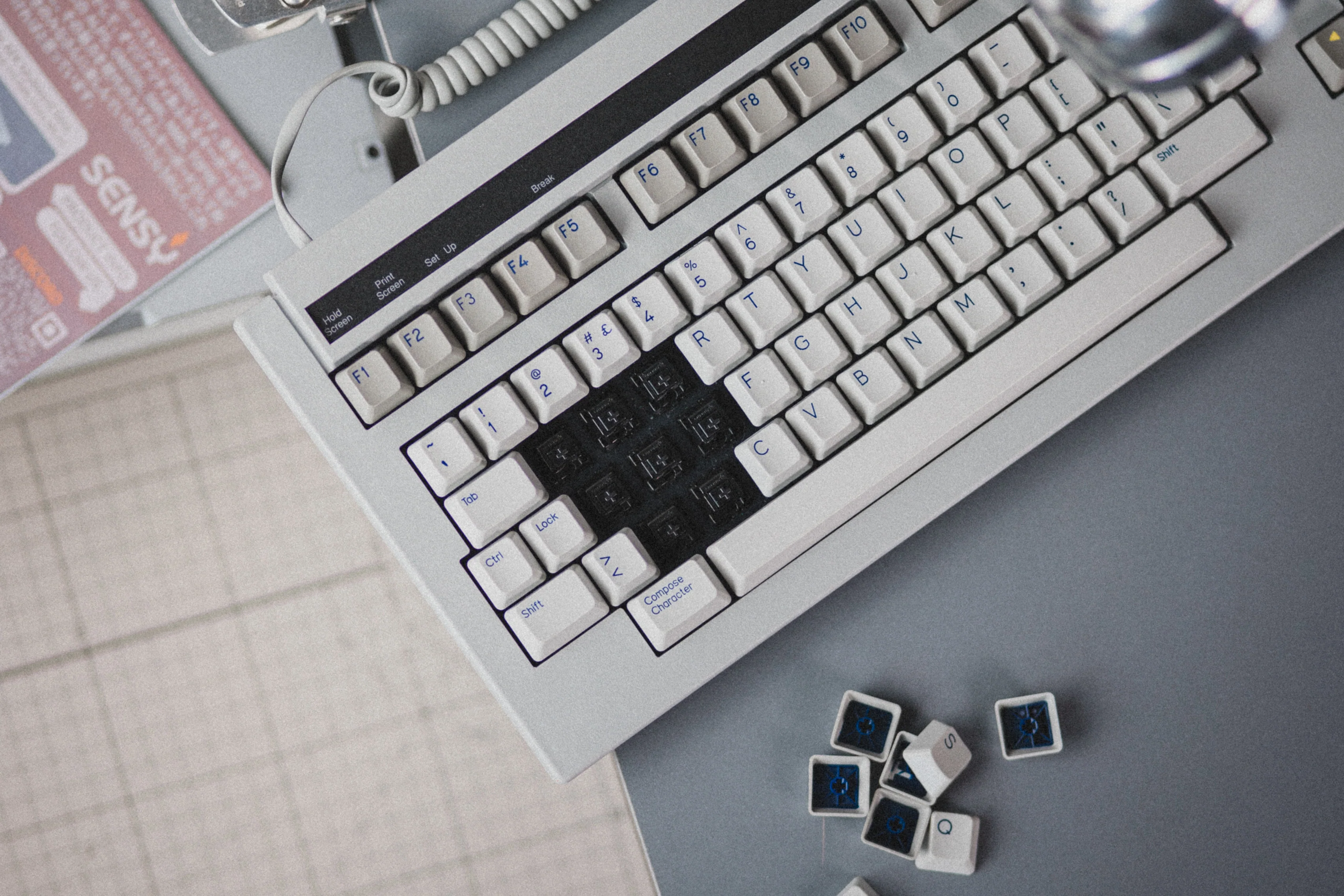 [NIB] DASCOM DAS 320 Terminal Mechanical Keyboard Vintage Black Switch - Image 7