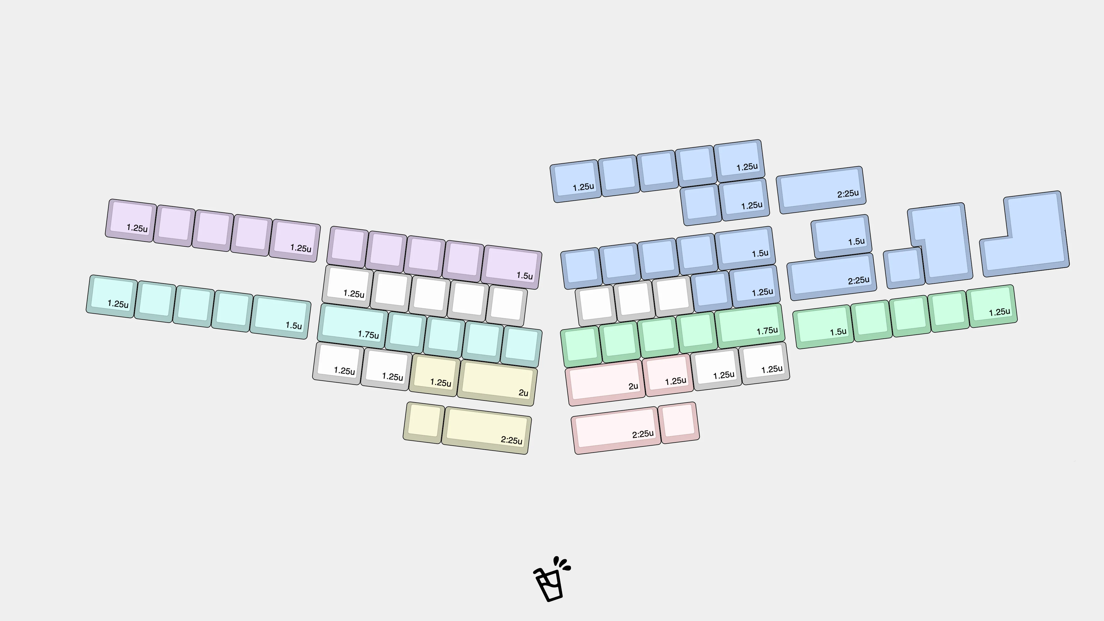 [Shipping, Inventory available soon] Cheerz 40% Keyboard Kit by ptdc - Image 3