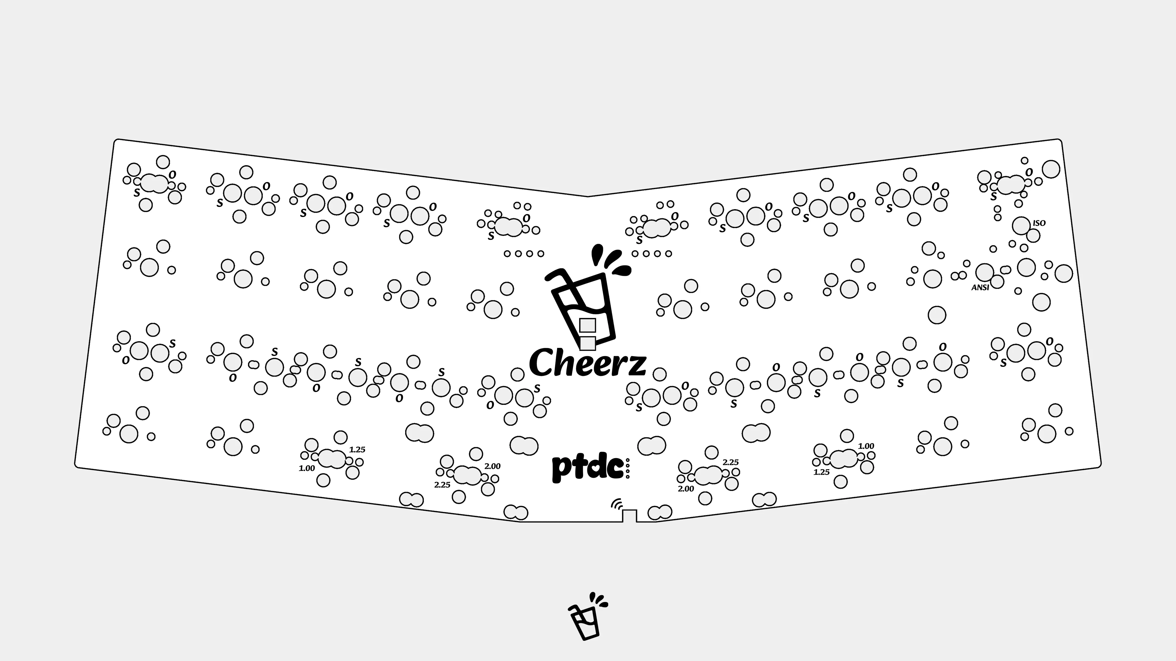 [Shipping, Inventory available soon] Cheerz 40% Keyboard Kit by ptdc - Image 4