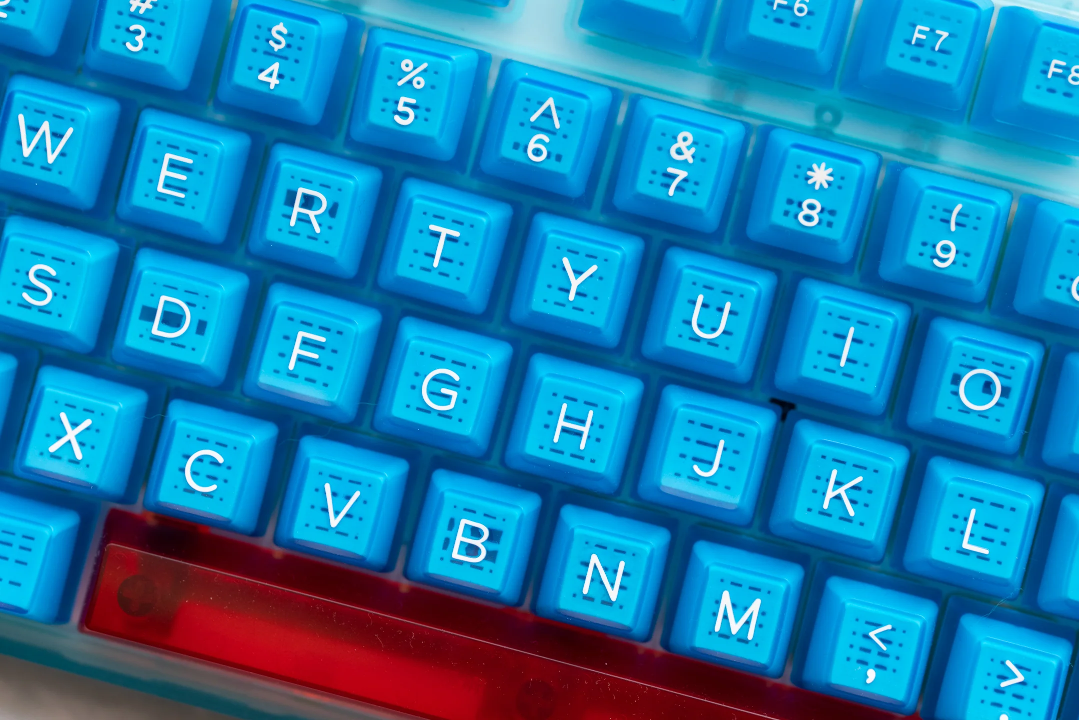[In Stock] Domikey SA SeaSurfing Clear Blue ABS Doubleshot Keyset - Image 15