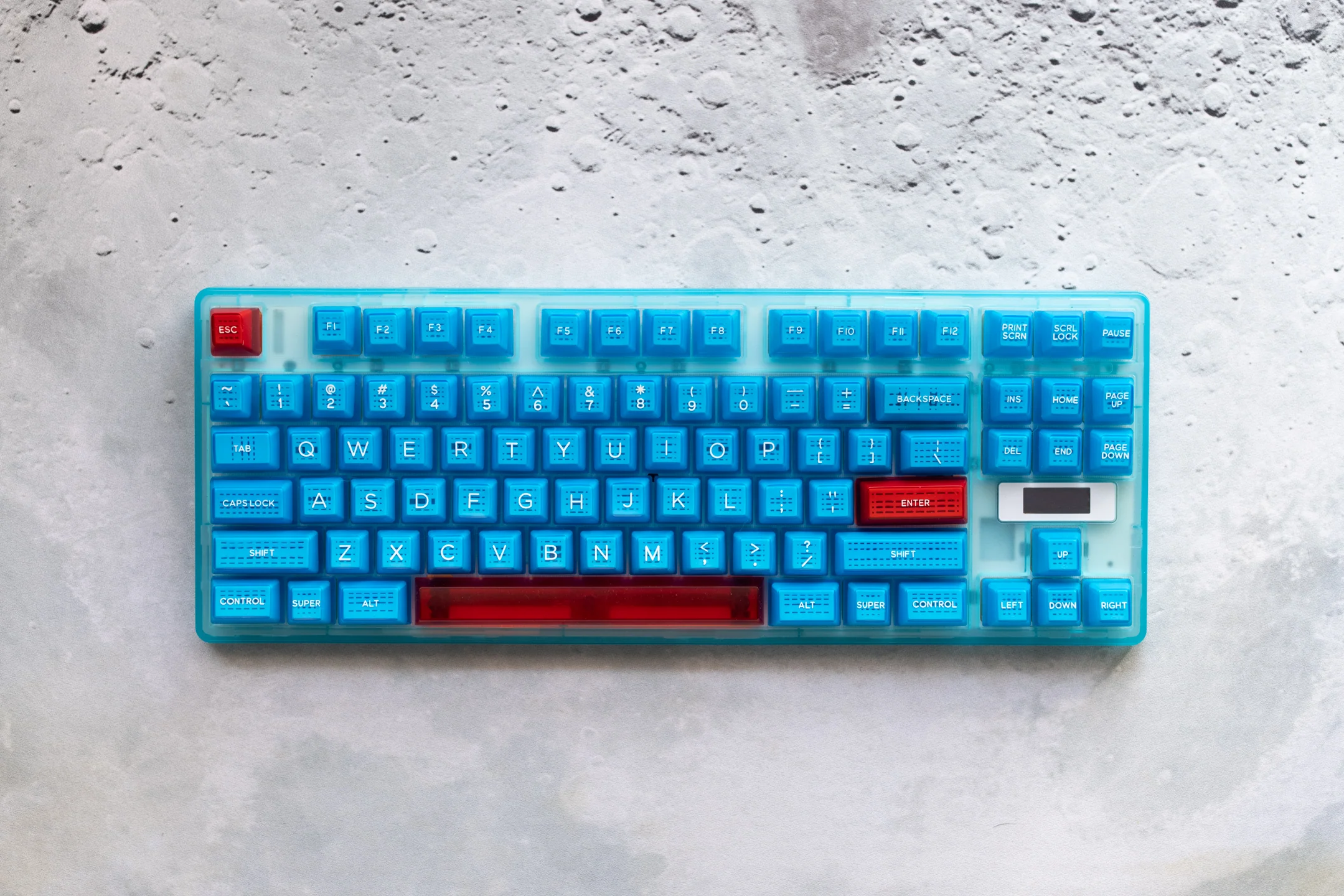 [In Stock] Domikey SA SeaSurfing Clear Blue ABS Doubleshot Keyset - Image 9