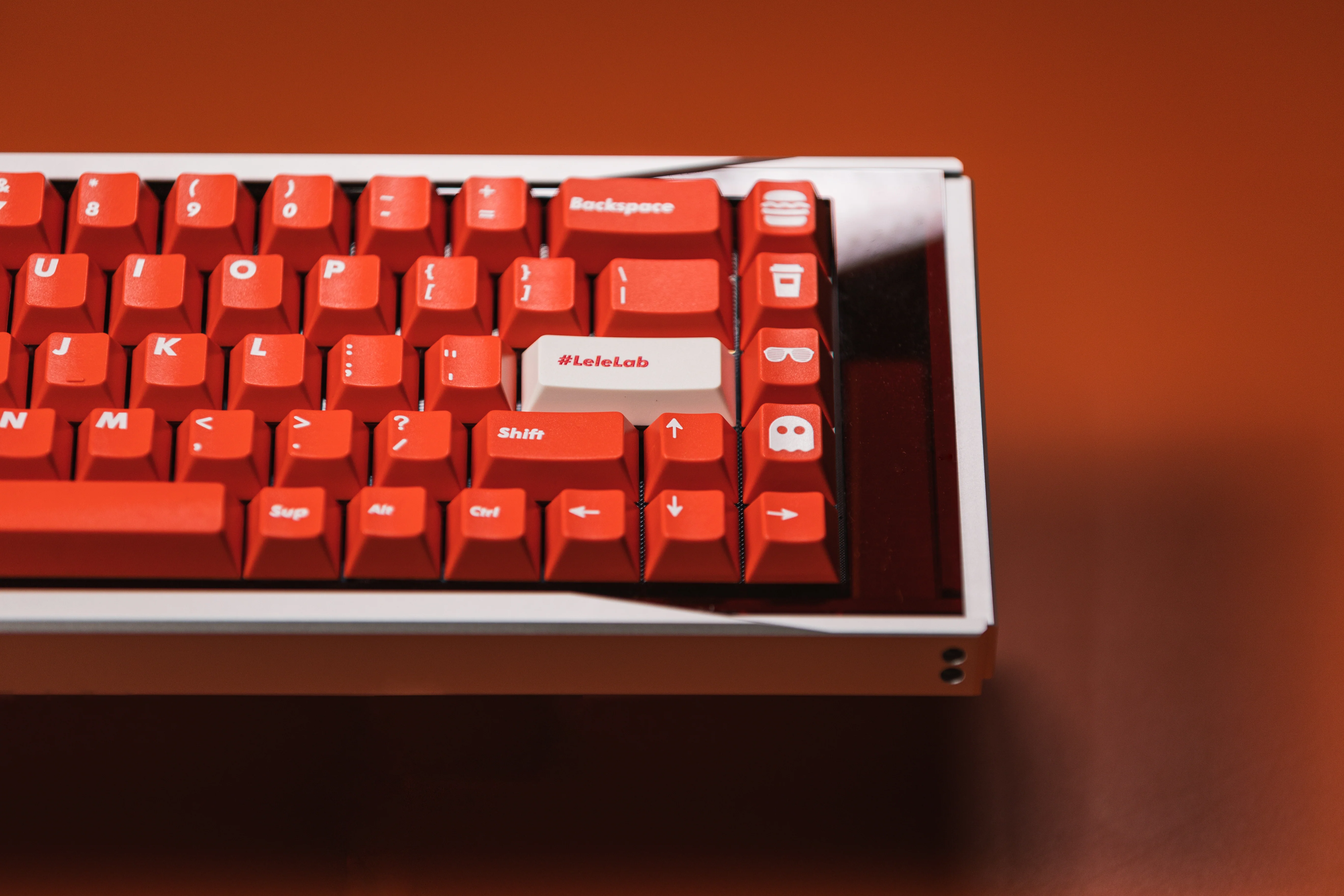 [In Stock] LeleLab Supsup Venetian Red Keycap Set - Image 5