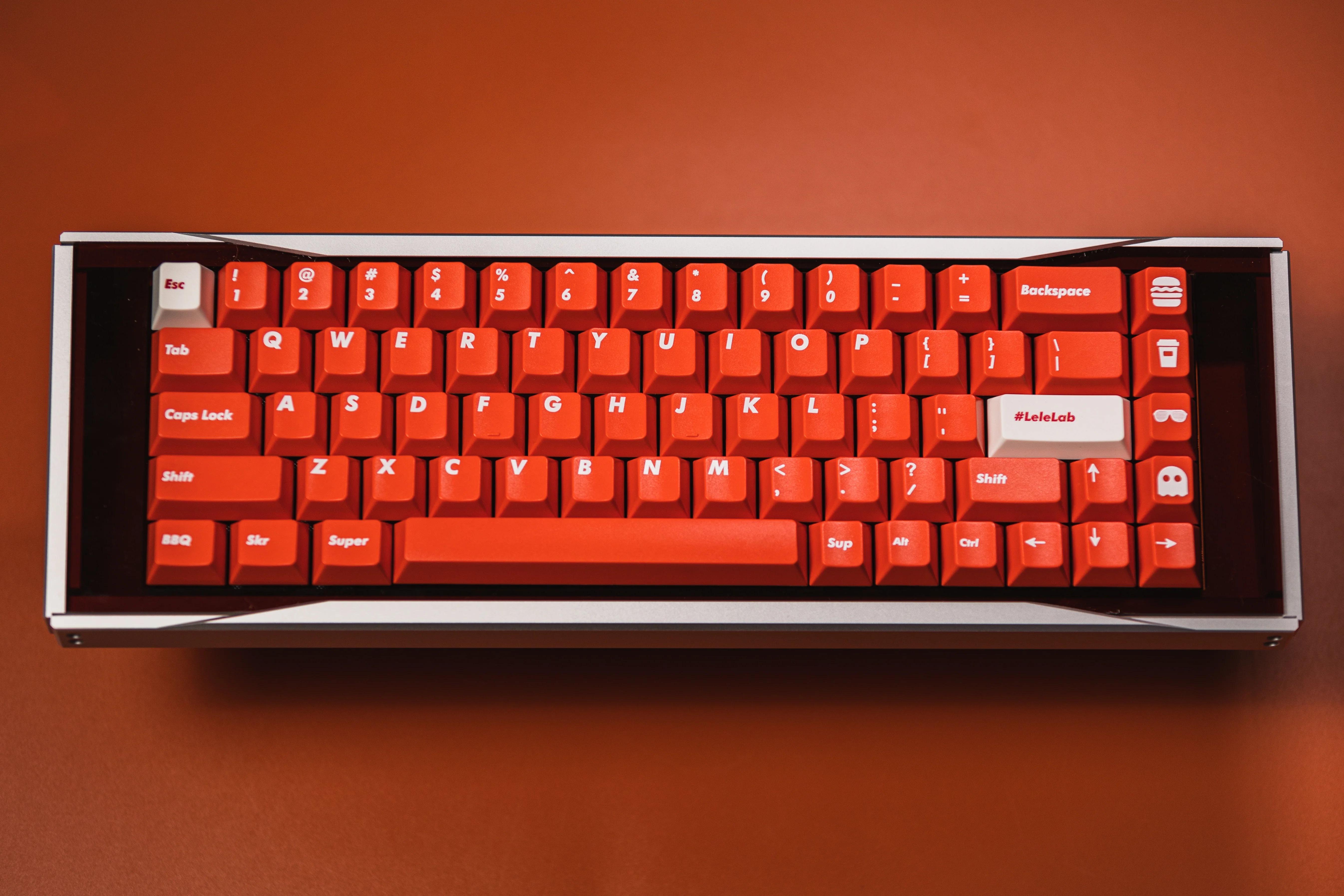 [In Stock] LeleLab Supsup Venetian Red Keycap Set - Image 6
